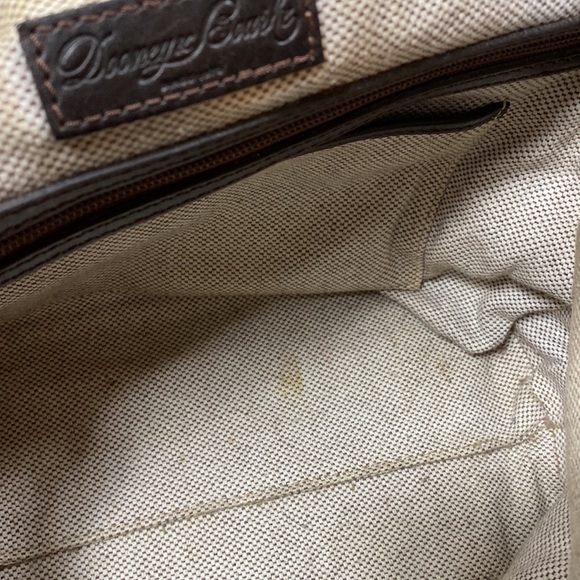 Dooney & Bourke vintage brown leather reptile print - Picture 14 of 16